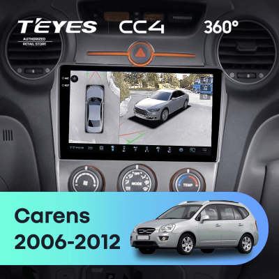 Штатная магнитола Teyes CC4 360 8/128 Kia Carens UN (2006-2012) F2
