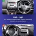 Переходная рамка Honda Fit GD / Jazz GD (2001-2008) Правый руль (9")