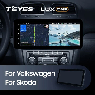Штатная магнитола Teyes LUX ONE 4/64 Volkswagen Golf 8 (2008-2016)