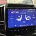 Переходная рамка Toyota Land Cruiser 200 (2007-2015) F3 Тип-A (10")