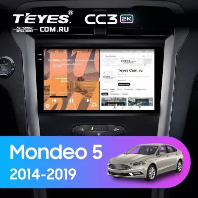Штатная магнитола Teyes CC3 2K 6/128 Ford Mondeo 5 (2014-2019)