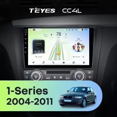 Штатная магнитола Teyes CC4L 6/64 BMW 1 серия E88 E82 E81 E87 (2004-2011) F2