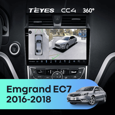 Штатная магнитола Teyes CC4 360 6/64 Geely Emgrand EC7 (2016-2018)