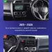 Переходная рамка Honda Jazz 3 / Fit 3 GP GK (2013-2020) Тип-A (10")