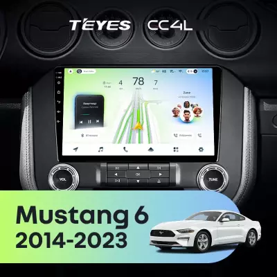 Штатная магнитола Teyes CC4L 6/64 Ford Mustang VI S550 (2014-2023) F1