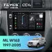 Штатная магнитола Teyes CC4 8/128 Mercedes ML W163 (1997-2005) (черная)