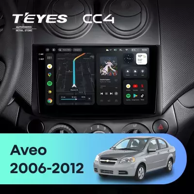 Штатная магнитола Teyes CC4 6/64 Chevrolet Aveo T250 (2006-2012)